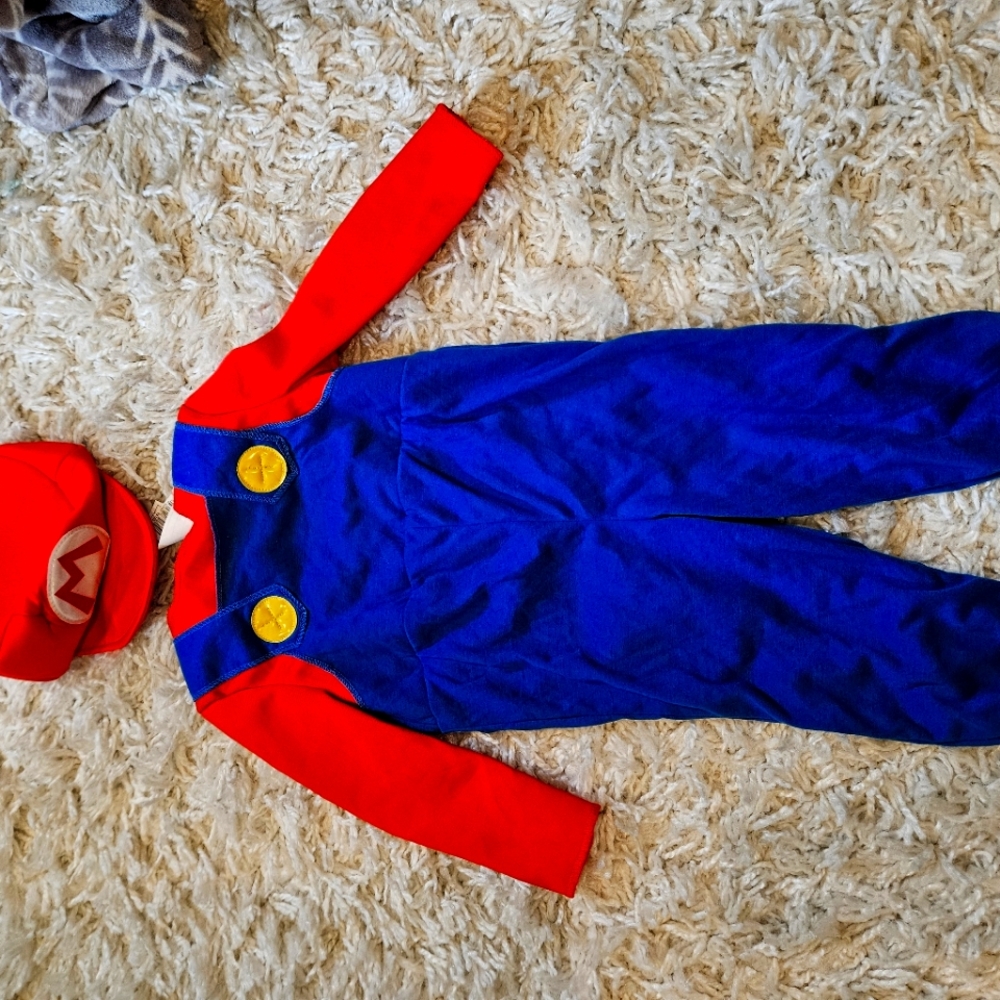 18 mos super Mario costume
